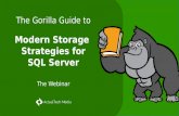 Modern Storage Strategies for SQL Server Webinar