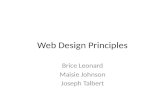 Web design principles EXAMP
