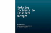 Reducing Incidents to Eliminate Service Outages