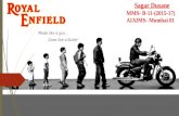 Royal Enfield- Financial Aspects of Marketing