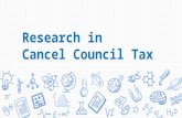 Research in council tax