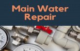 Main Water Repair | Charlotte NC