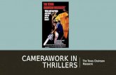 Camerawork in thrillers