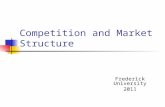 Competition and market structure12
