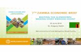 Zambia 7th Economic Brief Slide Pack 22 June 2016