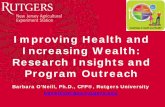 Improving Health and Increasing Wealth Seminar Slides
