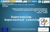 Experiencing experiential learning