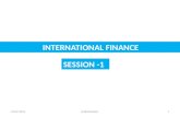 International Finance - Session 1