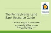 Pennsylvania Land Bank Resource Guide