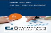 Online Hosting---Is It Right For Your Business?
