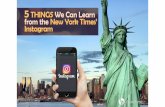 5 Things We Can Learn from the New York Times’ Instagram