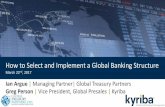 How to Select and Implement a Global Banking Structure
