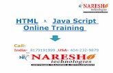 HTML Online Training in India - By Experts