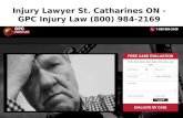 St. Catharines Injury Lawyer
