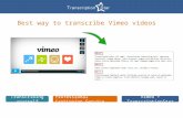 Accurate Vimeo Captioning Services