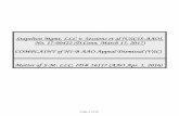 Stapelton Mgmt AAO Dismissal & Complaint (H1-B)