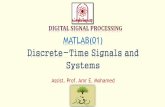 DSP_FOEHU - MATLAB 01 - Discrete Time Signals and Systems