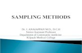 Sampling methods   16