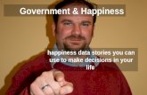 Government and happiness: Can we trust our government?