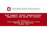 Soil Organic Carbon Sequestration: Importance and State of Science