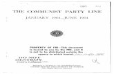 Communist party line   fbi file series in 25 parts - vol. (21)