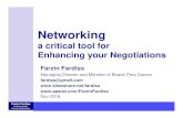 Networking for enhancing your Sales and Negotiations