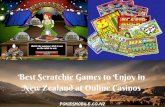 Best scratchie games to play at new zealand online casinos nz
