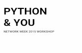 Python and you