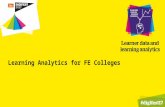 Learning analytics for FE colleges