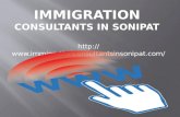 Immigration consultants in sonipat