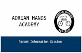 AHA Parent Information Session