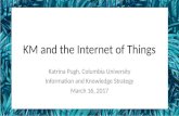 [AIIM17]  Knowledge Management and the Internet of Things - Katrina Pugh