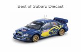 Best of Subaru Diecast Cars