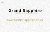 WEDDING EXHIBITION AND OPEN DAY AT GRAND SAPPHIRE LONDON