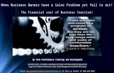Sales Training Spotlight: When Business Owners have a Sales Problem yet fail to act!