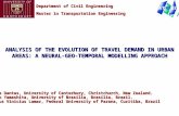 Neural-Geo-Temporal approach to travel demand modelling