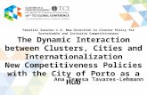 TCI 2015 The Dynamic Interaction between Clusters, Cities and Internationalization
