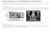 Focusing on Radiation & Dose