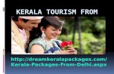 Dream Holidays Kerala Tourism from Delhi