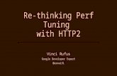 Re-thinking Performance tuning with HTTP2