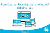 Planning or Redesigning a Website? Website 101