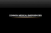 Medical emergencies first aid