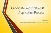 New Candidate Registration & Application Process: Navigation from Biocon.com