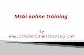 The best MSBI online training classes in India, USA, UK, Canada