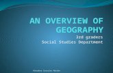 An overview of geography