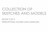 Collection sketches 3 - Retrofitting houses and garages
