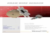 Draw wire sensor Series SX200