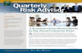 Risk & Advisory Services: Quarterly Risk Advisor May 2016