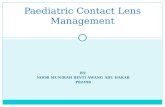 Pediatric contact lens