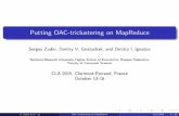 Putting OAC-triclustering on MapReduce